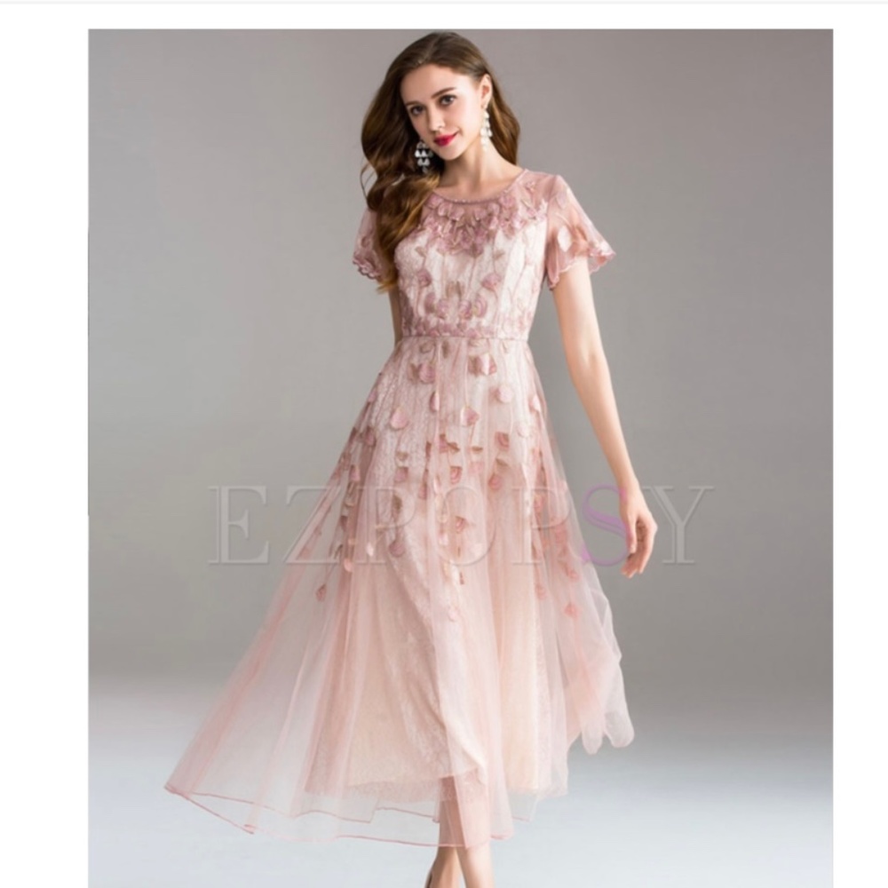 Pink Cocktail Dress
